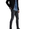 Herren Jack & Jones Slim Fit | Jack & Jones Slim Fit Jeans Glenn In Modischem Schwarz