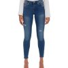 Damen Vero Moda Skinny | Vero Moda Jeans Skinny Tanya Mit Destroyed-Elementen