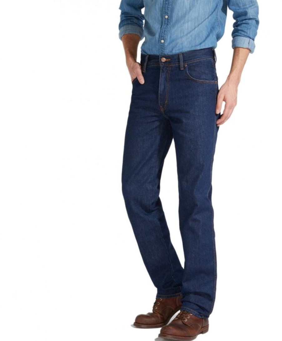 Herren Wrangler Regular Fit | Wrangler Texas Jeans Regular Fit In Darkstone