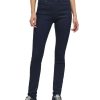 Damen Mustang Skinny | Mustang Shelby Skinny Jeans In Dunkelblauer Farbung