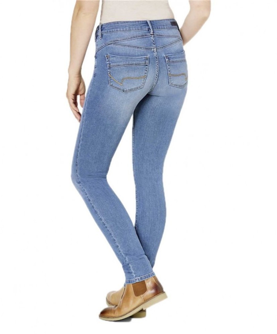 Damen Paddocks Skinny | Paddock'S Jeans Skinny Fit Lucy Aus Hellem Stretch Denim