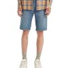 Herren Levis Stretch Jeans | Levi'S Jeans-Shorts 405 Mit Cool Performance In Mittelblau