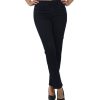 Damen Angels Slim Fit | Angels Jeans Straight Cici In Night Blue Mit Logo-Applikation