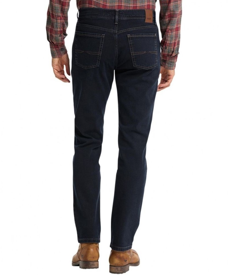 Herren Pioneer Straight Leg | Pioneer Rando Jeans 1680-9738-02 Blue Black