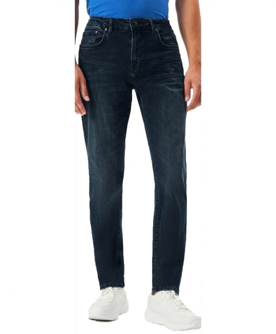 Herren LTB Regular Fit | Ltb Herren Jeans Straight Hollywood Z In Dunklem Ebony