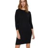 Damen Vero Moda Kleider | Vero Moda Kleid Glory Aura In Schwarz