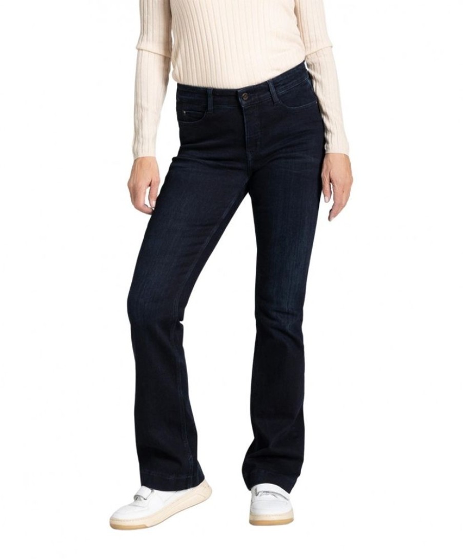 Damen MAC Bootcut | Mac Dream Boot Authentic Jeans In Dunkelblau