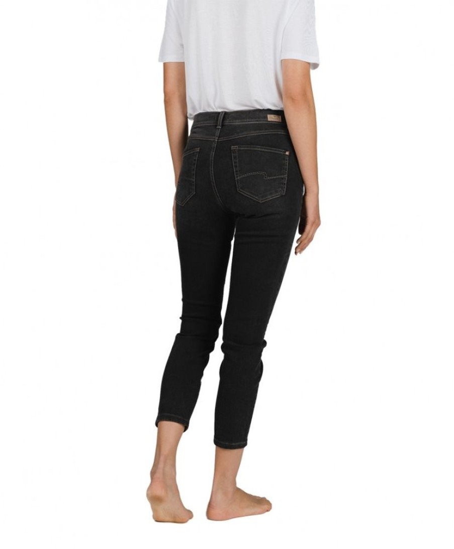 Damen Angels Slim Fit | Angels Jeans Ankle Ornella In Anthracite Used