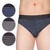 Herren 7DAYS Bodywear Unterwasche | 7Days Bodywear Herren Slips (4 Stuck) Mit Streifen Design | Jeans-Meile.De