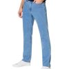 Herren Paddocks Regular Fit | Paddocks Ranger Pipe Jeans Slim Fit In Hellblau