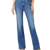 Damen Wrangler Bootcut | Wrangler Flare Jeans Mit High Waist In Mittelblau