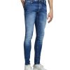 Herren Jack & Jones Skinny Fit | Jack & Jones Jeans Skinny Fit Tom Aus Super-Stretch