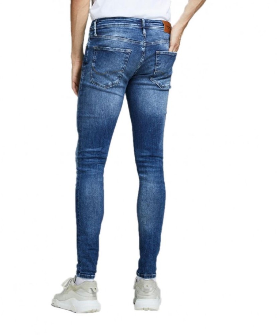 Herren Jack & Jones Skinny Fit | Jack & Jones Jeans Skinny Fit Tom Aus Super-Stretch