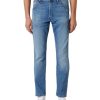 Herren Wrangler Slim Fit | Wrangler Herren Jeans Original Slim In Blauem 3 Years