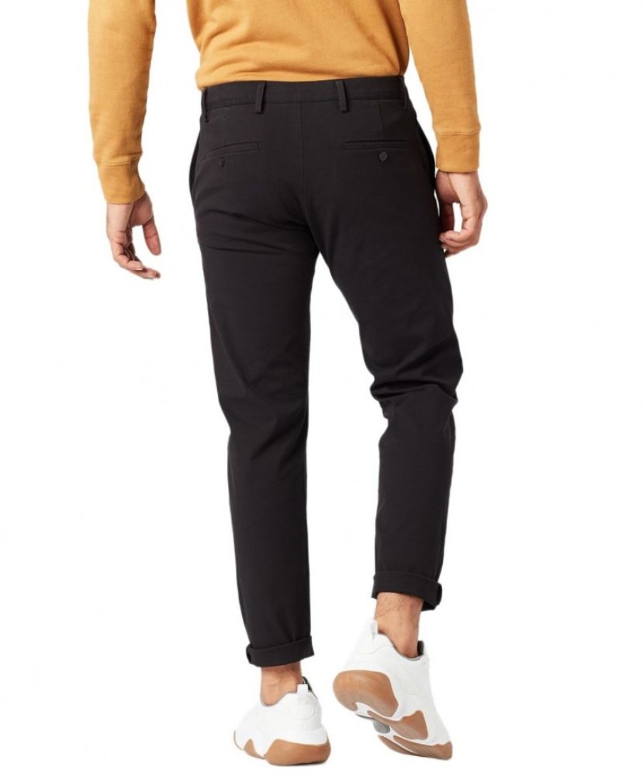 Herren Dockers Chinohosen | Dockers Chino Hose Alpha Mit Tapered Fit In Schwarz