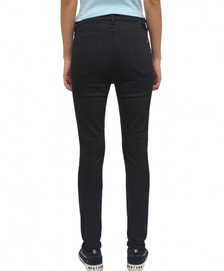 Damen Mustang Skinny | Mustang Georgia Jeans Skinny Fit In Schwarz