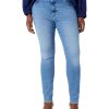 Damen Wrangler Skinny | Wrangler High Rise Skinny Jeans In Hellem River