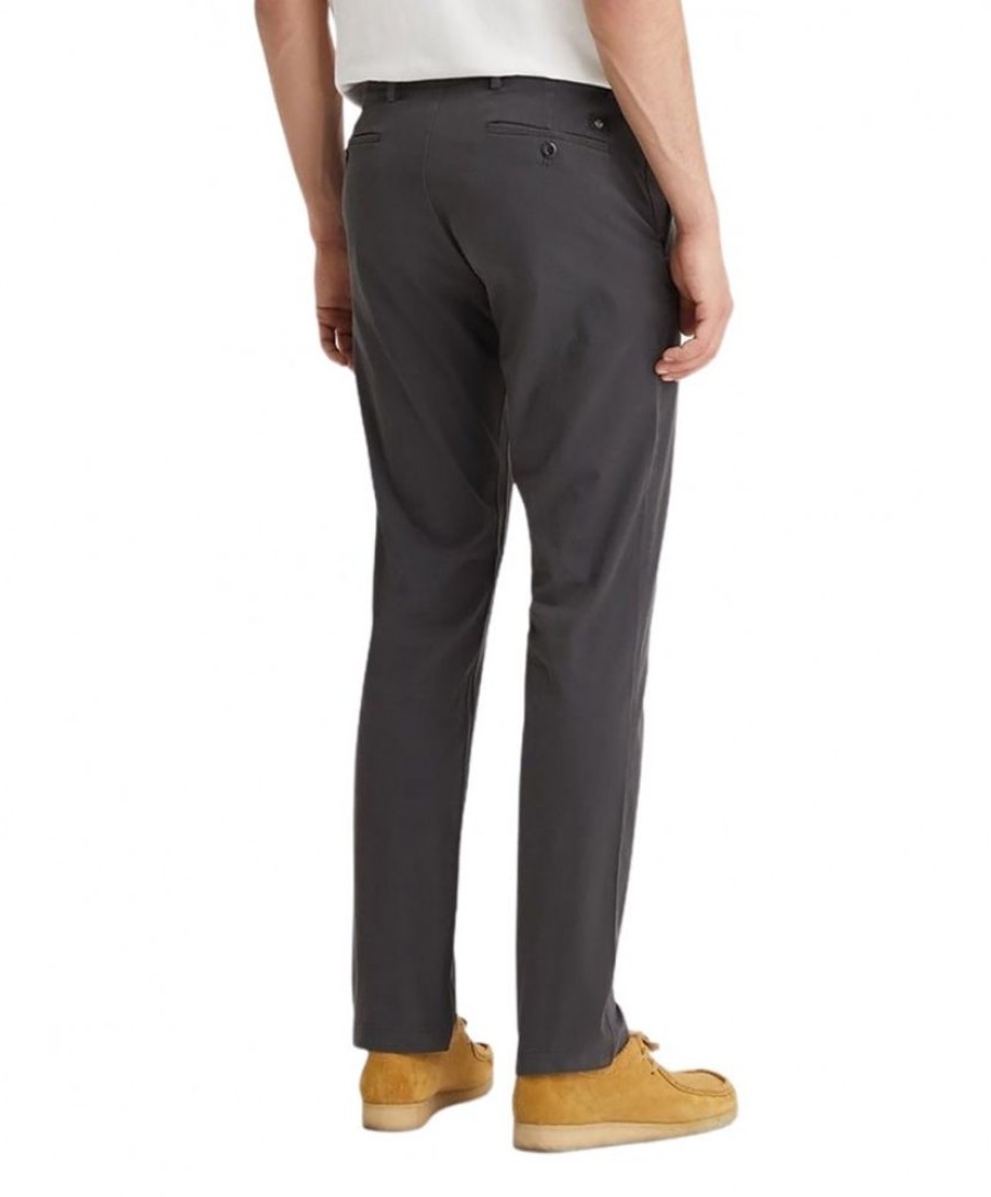 Herren Dockers Chinohosen | Dockers Slim Fit Hose In Grauer Chino-Form