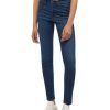 Damen Mustang Slim Fit | Mustang Shelby Jeans Slim Fit In Dunkler Waschung