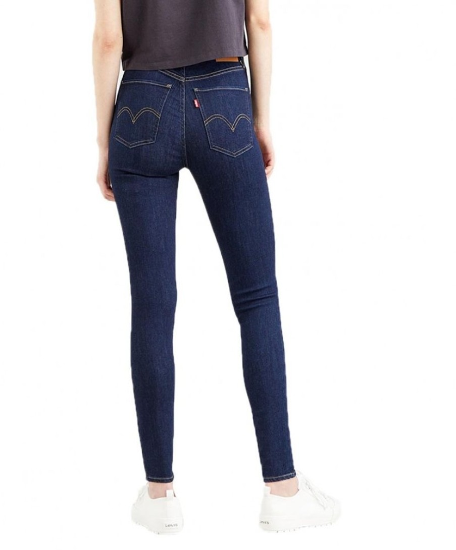 Damen Levis Skinny | Levi‘S Jeans Super Skinny Mile High In Dunklem Top Shelf