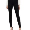 Damen Vero Moda Skinny | Vero Moda Push-Up-Jeans Seven Aus Schwarzen Denim