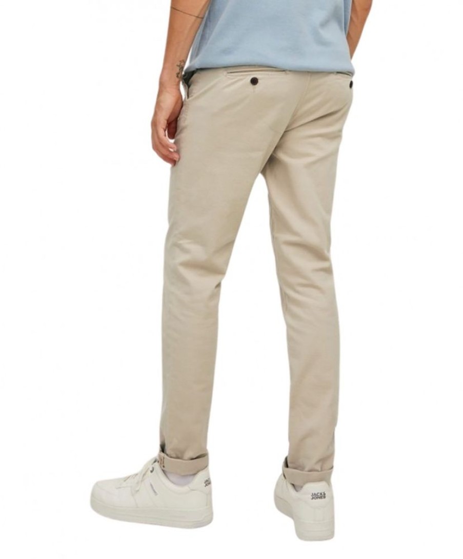 Herren Jack & Jones Chinohosen | Jack & Jones Marco Chinohose Mit Slim Fit In Beige