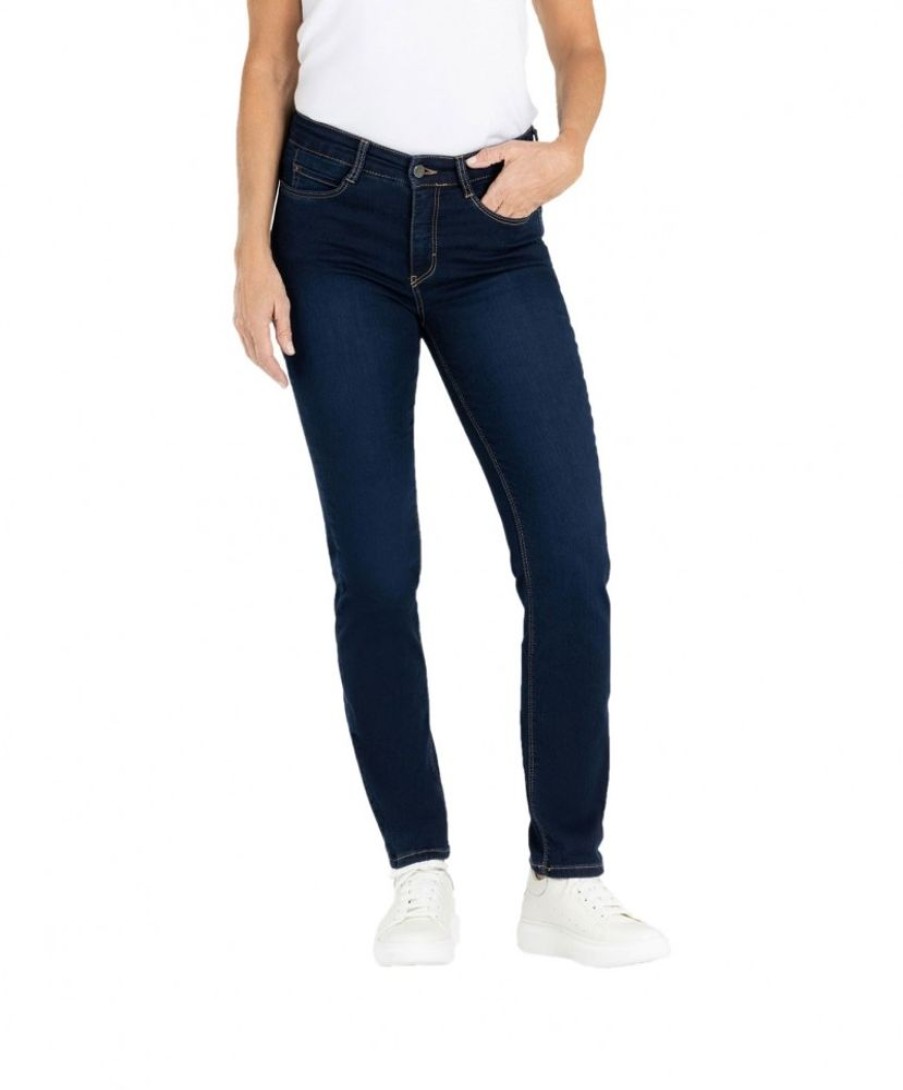 Damen MAC Regular | Mac Dream Jeans Straight In Dunklem Dark Washed