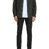 Herren Jack & Jones Chinohosen | Jack & Jones Slim-Fit Chino Marco Connor In Schwarz