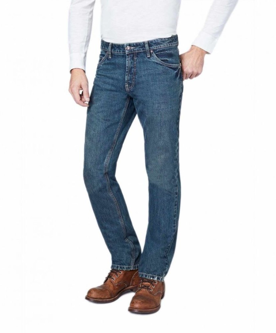 Herren Oklahoma Straight Leg | Oklahoma Lake - Comfort Fit Jeans In Stone Washed