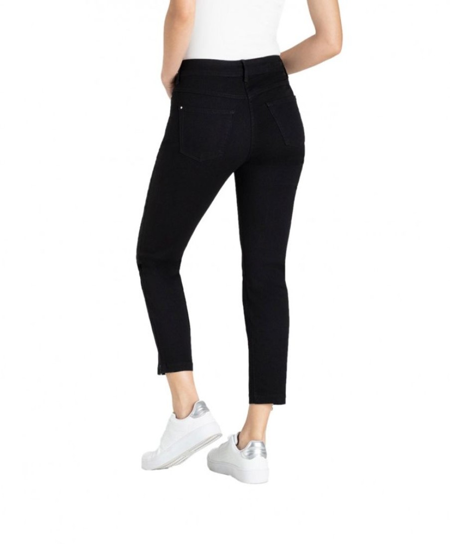 Damen MAC Slim Fit | Mac Dream Chic Jeans In Schwarz