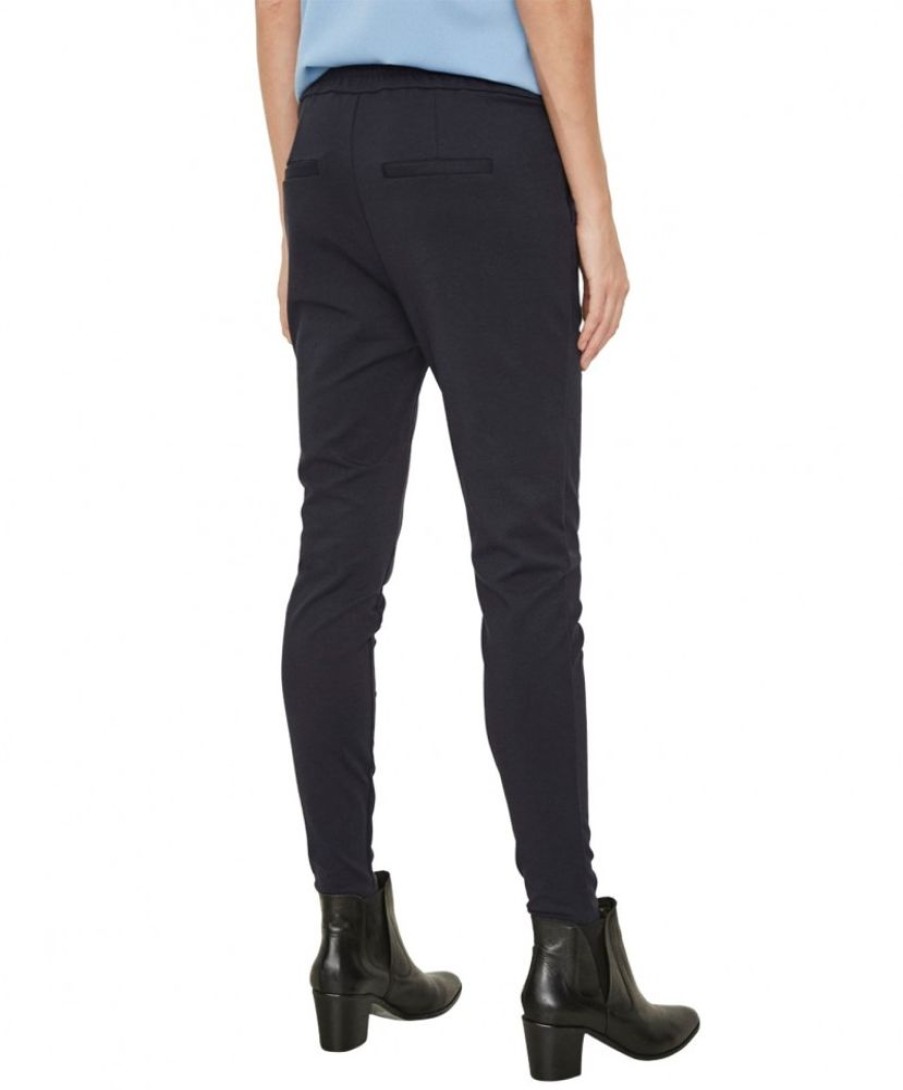 Damen Vero Moda Jogginghosen | Vero Moda Joggerhose Eva In Blauem Night Sky