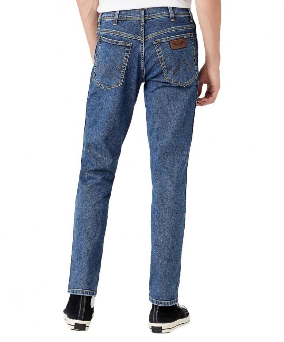 Herren Wrangler Slim Fit | Wrangler Herren-Jeans Texas Slim In Stonewash