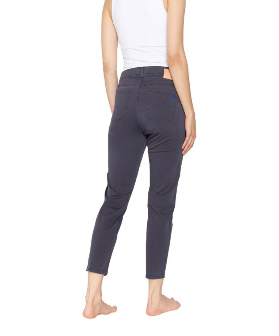 Damen Angels Slim Fit | Angels Ornella Jeans Mit Ankle Lange In Dark Blue