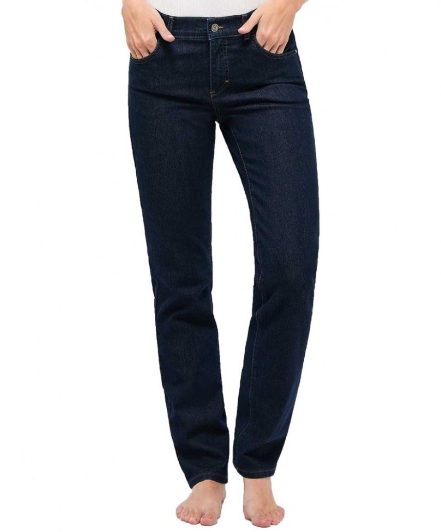 Damen Angels Straight Leg | Angels Dolly Jeans Straight Leg In Night Blue