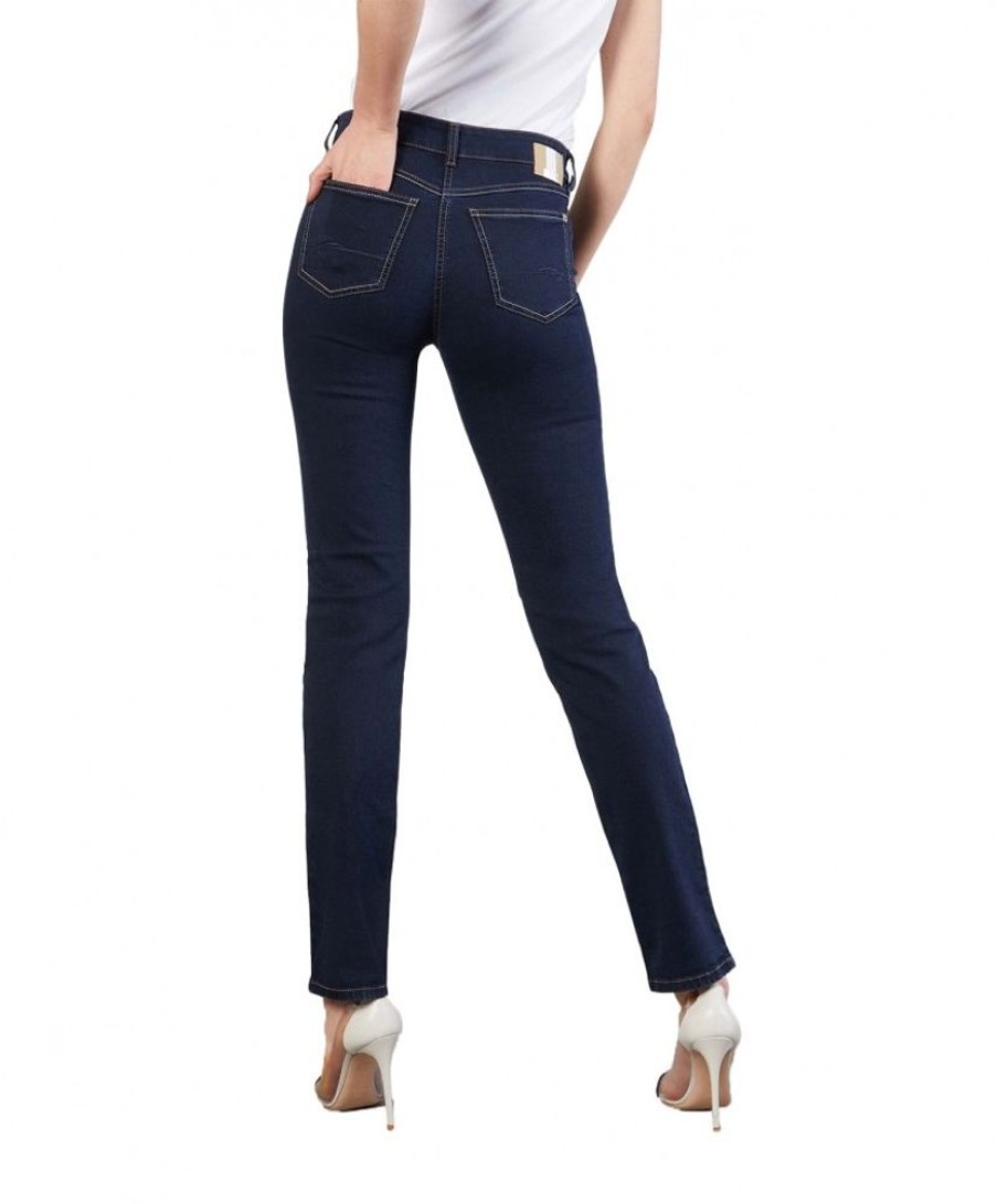 Damen MAC Slim Fit | Mac Angela Jeans Slim Fit In Dark Rinsewash