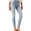 Damen Garcia Slim Fit | Garcia Jeans Curved Caro 285 In Hellblau Mit Slim Fit