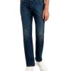 Herren Levis Stretch Jeans | Levi'S 501 Jeans Original Fit In Dunkler Block Crusher