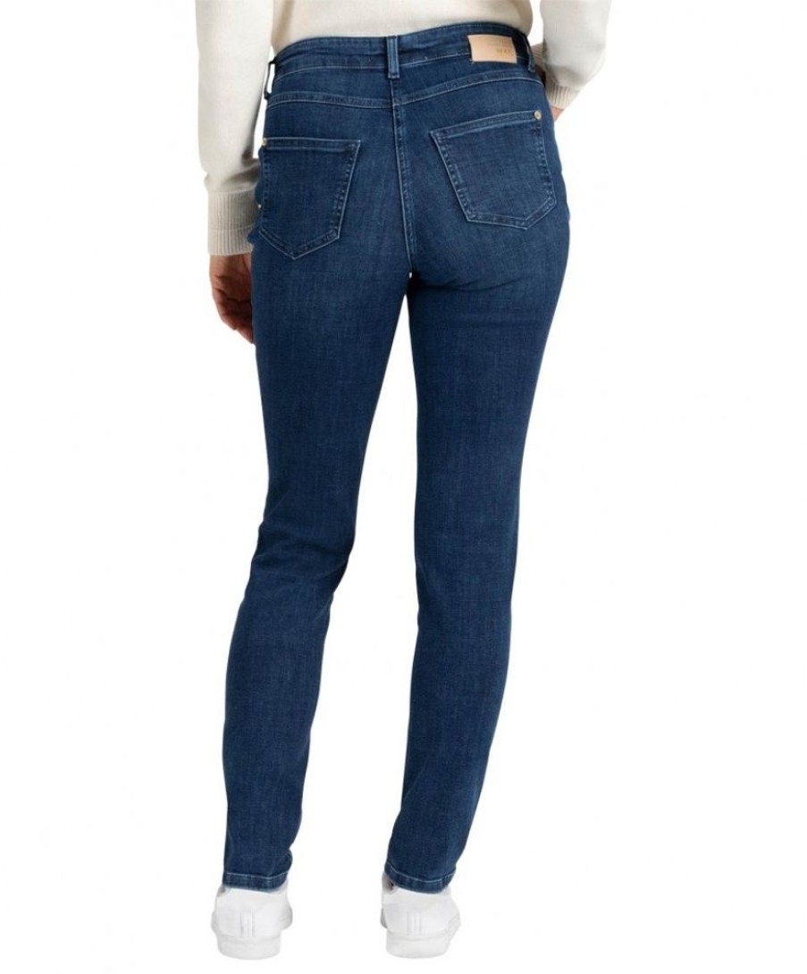 Damen MAC Regular | Mac Jeans Feminine Fit Mel In Dark Blue Modern Wash