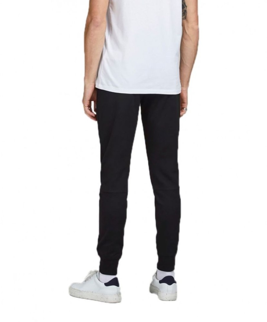 Herren Jack & Jones Jogginghosen | Jack & Jones Sweathose Will In Schwarz Mit Kordelzug