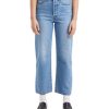 Damen Levis Slim Fit | Levi'S Ribcage Straight Ankle Jeans In Heller Indigo Optik