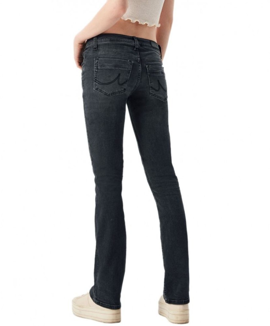 Damen LTB Bootcut | Ltb Damen-Jeans Bootcut Valerie In Dunkler Enara Wash