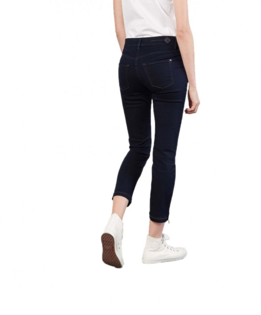 Damen MAC Slim Fit | Mac Dream Chic Jeans In Dark Rinsewash