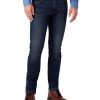 Herren Wrangler Straight Leg | Wrangler Herren-Jeans Straight Fit Greensboro In Blau