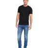 Herren Mustang Shirts | Mustang Herren Zweierpack T-Shirt In Schwarz