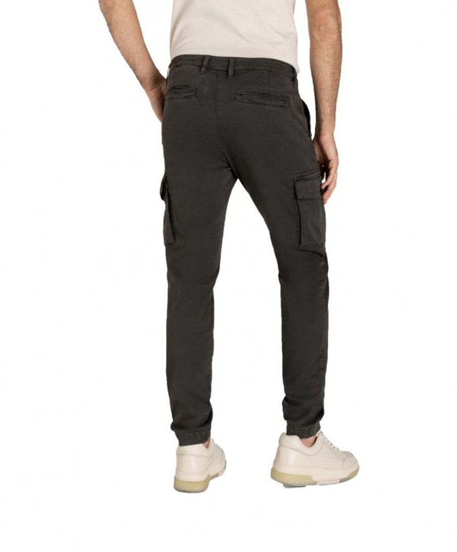 Herren MAC Stoffhosen | Mac Driver Hose Mit Cargo Design In Dunkelgrun | Jeans-Meile.De