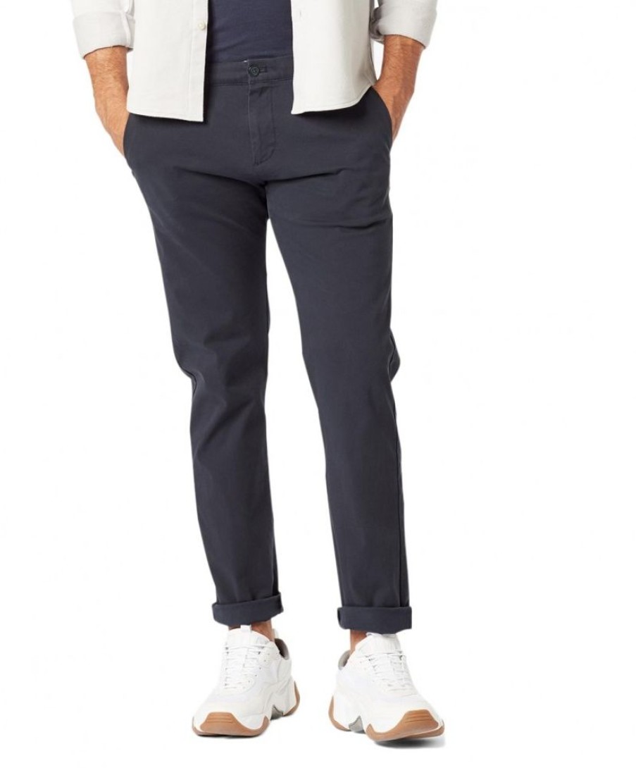 Herren Dockers Chinohosen | Dockers Chino Hose Tapered Fit Alpha In Navy