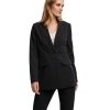 Damen Vero Moda Jacken | Vero Moda Blazer Zelda Mit Ziertaschen In Schwarz