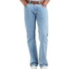 Herren Levis Straight Leg | Levi'S Jeans Original Fit 501 In Hellblauem Canyon Moon