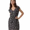 Damen Vero Moda Kleider | Vero Moda Minikleid Iris Mit Ruckenausschnitt In Schwarz