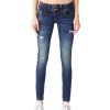 Damen LTB Skinny | Ltb Super Skinny Jeans Julita X In Dunkelblauem Tessa